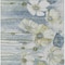 Homeroots 3' X 5' Denim Blue And Sky Blue Floral Washable Indoor Outdoor Area Rug 582746 - alternate 9