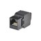 Monoprice Cat6A Rj 45 Toolless 180 D, Black 15663 - alternate 1