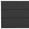 Homeroots 33" Black Three Drawer Dresser 524956 - alternate 13