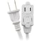 Ge Extension Cord, Indoor, 3 Outlets, White, 15 ft 51962 - alternate 1