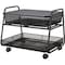 Safco Onyx Under-Desk Machine Stand 5208BL - alternate 1