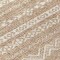 Homeroots 8' Brown And Beige Round Southwestern Washable Indoor Outdoor Area Rug 587514 - alternate 6