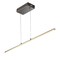 Jonathan Y Conley 39.5" Dimmable Adjustable Integrated LED Metal Linear Pendant, Chrome JYL7023A - alternate 6