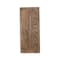 Homeroots 10" Brown Solid Wood Paper Organizer 487946 - alternate 5