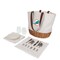 Picnic Time Family Of Brands Miami Dolphins - Promenade Picnic Basket, (Beige Canvas) 203-20-187-174-2 - alternate 3