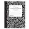 Bazic Products Premium Composition Book, College Ruled, Black Marble, 100 Sheets, 6PK 5091 - alternate 6