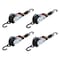 Mytee Products 2in x 10ft Auto Retractable Ratchet Straps with Coated S hook, 4PK RS210Rx4 - alternate 1