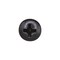 Auveco #10 x 1/2in Phillips Oval Head Tapping Screw - Black Oxide, 100PK 11084 - alternate 2