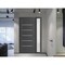 Vdomdoors Front Exterior Prehung Metal-Plastic Door, Manux 8415 Antracite Grey, Side Sidelite Transom, Office MANUX8415EXD-ANT-W36+16xH80-LH - alternate 1