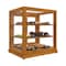 Koolmore 25 In. Artisan Wooden Bakery Display Upright Case 4 Cu ft, light color KM-BDW-4CUL - alternate 8