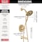 Delta Albion Monitor 14 Series Tub and Shower Trim Only with In2ition Hand Shower Champagne Bronze T144855-CZ-I - alternate 5
