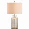 Jonathan Y Emilia 24.5 in. Trellis Pattern Glass LED Table Lamp, Mercury Silver, 2PK JYL1063A - alternate 1