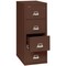 Fireking 4 Drawer, 1 Hr Fire & Impact Rated, Vertical, 31" depth Legal Brown 4-2131-CBR - alternate 2