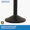 Us Weight ChainBoss Outdoor/Indoor Stanchion with 10 ft of Plastic Chain - Fillable Base, 2PK U2203 - alternate 6