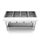 Koolmore Four Pan Open Well Electric Steam Table with Undershelf, . KM-OWS-4 - alternate 5