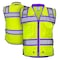 Dome75 OMNI Series OV6100 HiVis Class 2 Heavy Duty Utility Vest MD OV6124 - alternate 6