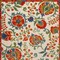 Homeroots 6' X 9' Red Gold Green And Teal Blue Floral Indoor Outdoor Area Rug 545036 - alternate 7