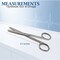 A2Z Scilab Lab Scissors 4.5 inches Blunt/Blunt Straight Blades, Stainless Steel A2Z-ZR-100S - alternate 6