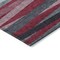 Homeroots 10' X 14' Burgundy Ivory And Blue Striped Washable Indoor Outdoor Area Rug 597312 - alternate 5