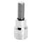 Perform Tool Socket 3/8 In Drive; 5/16 In; Standard; Hex Bit Socket; Polished Nickel Chrome Plated; Vanadium W38880 - alternate 1