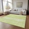 Homeroots 5' X 8' Artichoke Green And Ivory Botanical Leaves Washable Indoor Outdoor Area Rug 581955 - alternate 6