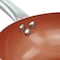 Gibson Home Copper Pan Cooking Excellence 3.5 Quart Aluminum Nonstick Saute Pan in Copper 108440.02 - alternate 5