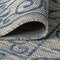 Jonathan Y Charleston Vintage Filigree Textured Weave Gray/Navy 4 ft. x 6 ft. Indoor/Outdoor Area Rug SMB106C-4 - alternate 7