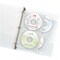 Avery Dennison Avery CD/DVD Storage Page, AVE, 4 CD/DVD Capacity, Clear, 5/Pk 75263 - alternate 5