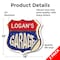 Signmission Logan's Garage, 18 inch X 18 inch, Vinyl Decal, 2PK SHI-D-2PACK-18-383-LOGAN - alternate 5
