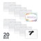 C-Line Products Magnetic Style Name Badge Kit, 4x3", PK20 92943 - alternate 3