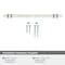 Amerock Carrione 8 inch 203mm Center-to-Center Marble White/Oil-Rubbed Bronze Cabinet Pull BP36663MWORB - alternate 3
