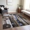 Homeroots 5' X 8' Brown Gray And Blue Geometric Washable Indoor Outdoor Area Rug 604495 - alternate 7