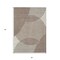 Homeroots 3' X 5' Brown And Beige Geometric Washable Indoor Outdoor Area Rug 597607 - alternate 5