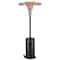 Homeroots 40000 BTU Black Steel Propane Cylindrical Pole Standing Patio Heater 480583 - alternate 1