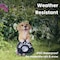 Techko Buddy the Puppy Solar Outdoor Garden Statue with Integrated LED Light, 8PK SG-821-8PK - alternate 8
