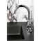 Kingston Brass One-Handle 1-Hole Bathroom Faucet with Knurled Handle, Deck Plate, and Push Pop-Up Drain KSD2211RKZ - alternate 5
