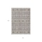 Homeroots 3' X 5' Taupe Gray And Gold Geometric Washable Indoor Outdoor Area Rug 612226 - alternate 8