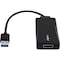 Rocstor 6IN SLIM USB 3.0 TO HDMI M/F ADAPTER SUPPORTS 1920X1200 BLACK Y10A177-B1 - alternate 1