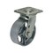 Vestil Cast Iron/Steel Swivel Caster 5 In. Diameter x 2 In. Width 1000 Lb. Capacity Gray CST-MA-5X2-S - alternate 1