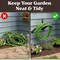 Pure Garden Wall Mount Garden Hose Holder for 100 ft Hose, Steel Outdoor Hanger Black 50-LG409 - alternate 8