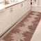 Jonathan Y Peyton Minimalist Geometric Totem Non-Slip Machine-Washable Rose Clay/Cream 2 ft. x 8 ft. Runner Rug WSH510K-28 - alternate 6