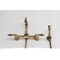 Kingston Brass Two-Handle Wall Mount Bridge Kitchen Faucet with Brass Sprayer, Antique Brass KS2443ALBS - alternate 5