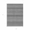 Homeroots 9' X 12' Gray And Silver Striped Washable Indoor Outdoor Area Rug 610598 - alternate 8