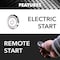 Diehard Inverter Generator, Gasoline, Propane, Recoil, Electric, Remote Start, 120V, 37.5/41.6 A A DHD5000BiSRCO - alternate 4