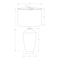 Monarch Specialties Lighting, 25"h, Table Lamp, Green Concrete, Ivory / Cream Shade, Contemporary, Modern I 9891 - alternate 2