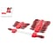 Tekton Phillips and Slotted Screwdriver Set w/Red Modular Organizers - 4-18in Shanks, 26pc (#0-#4, 3-14mm) DWZ90119 - alternate 4