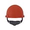 Msa Safety Themalgard Protective Cap, Orange, w/Fas-Trac III Suspension 486962 - alternate 3