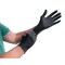 Performance Tool Black Nitrile Gloves Medium, 5 mil Thickness, Textured Grip, 100 ct W89011 - alternate 5