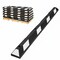 Traffic Kontrol Parking Curb Block 6FT Long - Wheel Stop - White/Black Striped - 25PK TK-PS-6-BKWH-25 - alternate 1