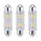 Bulbrite 20-Watt Equivalent T3 Non-Dimmable Festoon LED Light Bulb Soft White Light, 3PK 861532 - alternate 1